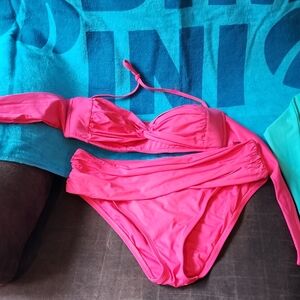 La Blanca Pink Bikini Set